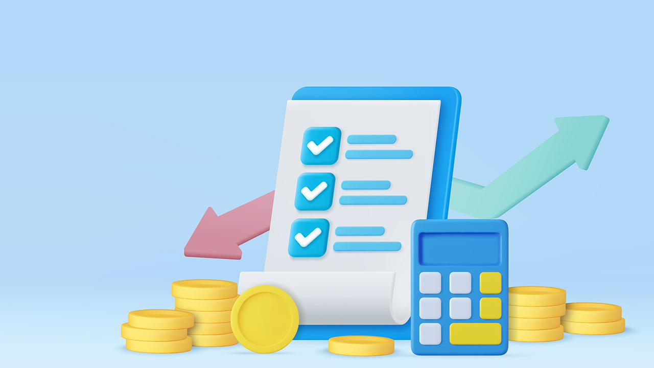 illustration on how to use a risk-reward calculator, featuring numerical and textual elements. The graphic provides a step-by-step guide on utilizing a risk-reward calculator for trading, emphasizing its importance in financial decision-making.