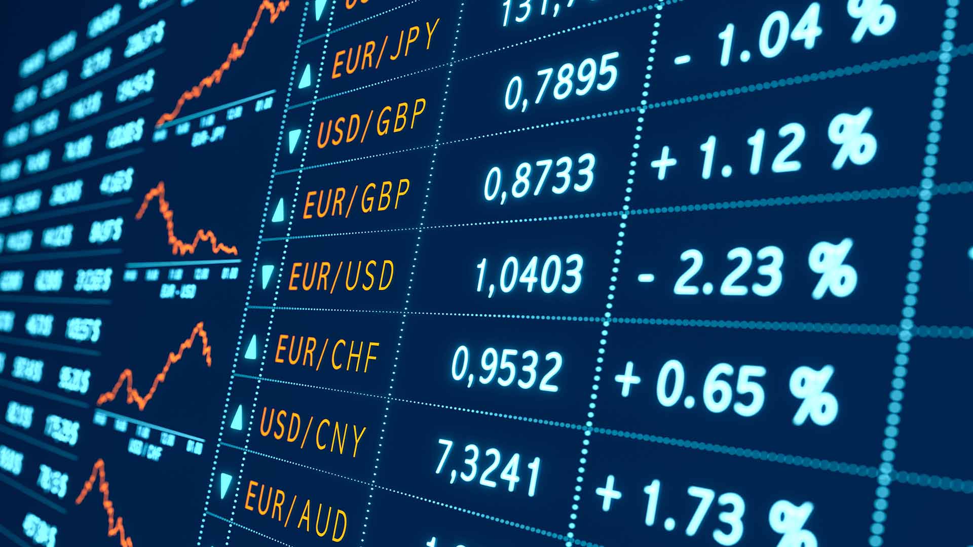 Strategies for Trading Volatile Forex Pairs, illustrated by a dynamic forex chart with sharp price movements and high volatility indicators.