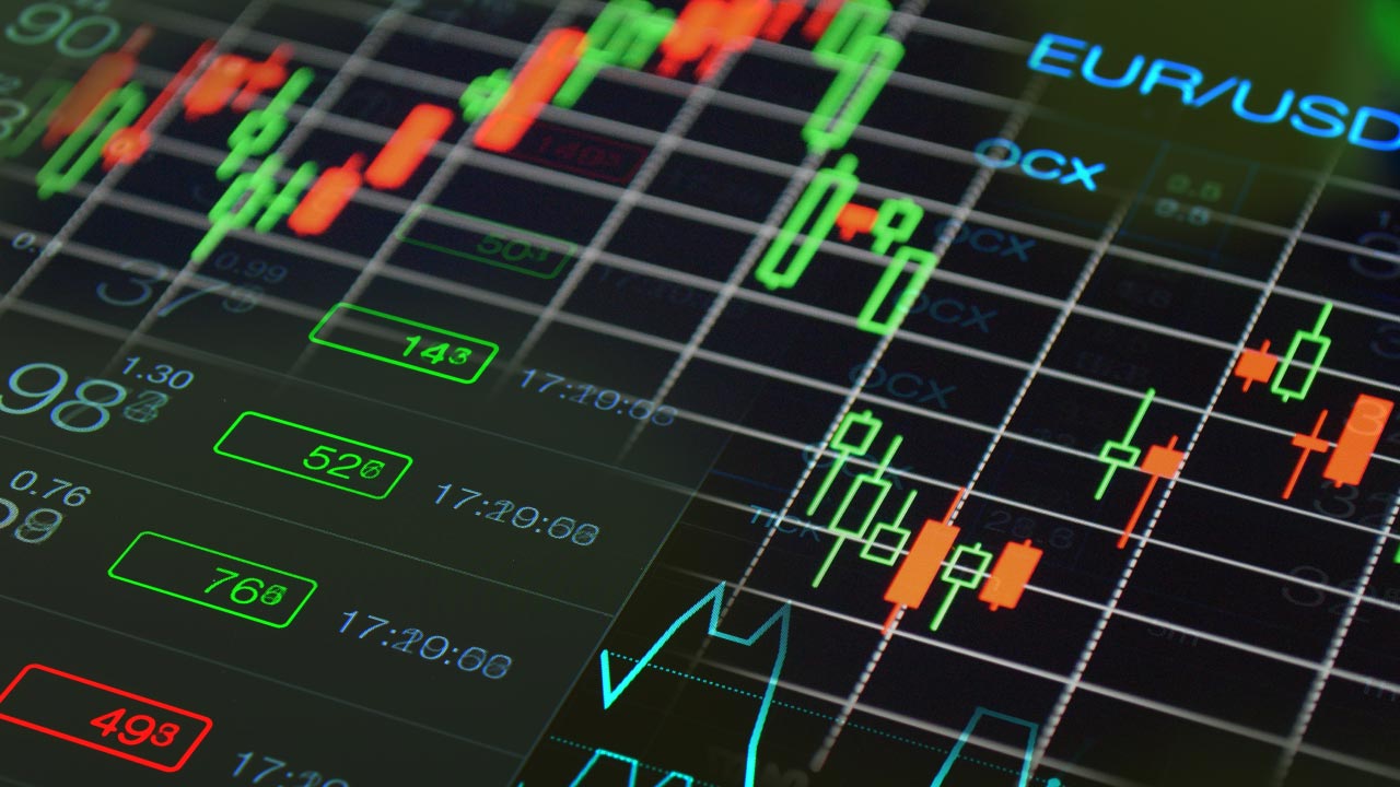 How to Use The Umbrella Pattern Trading – A digital trading screen displaying candlestick patterns, price movements, and technical indicators for EUR/USD, highlighting the umbrella pattern in forex trading.