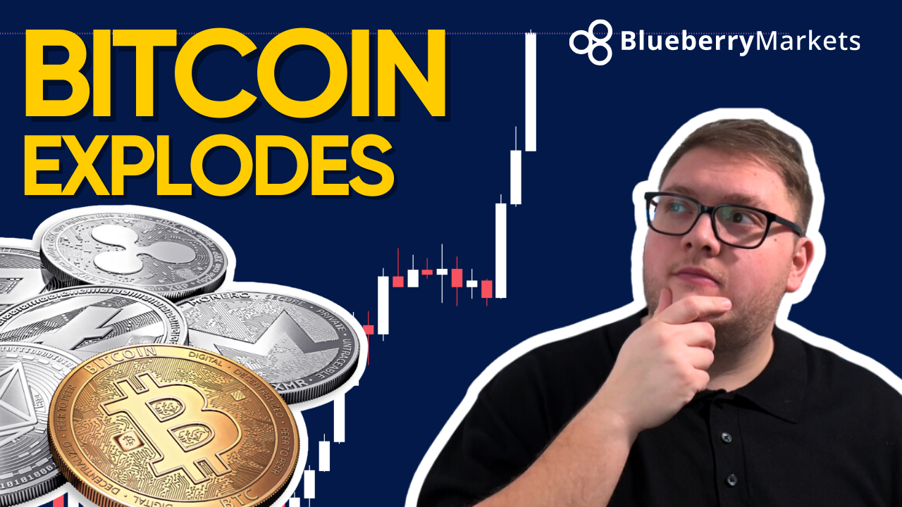 featured image with images of Bitcon in silver and gold
