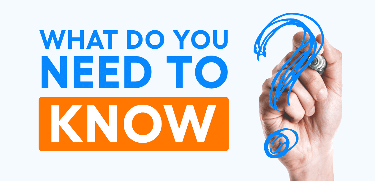 Image showing "What You Need to Know" in blue text, illustrating Forex 101: what you need to know before placing your first trade