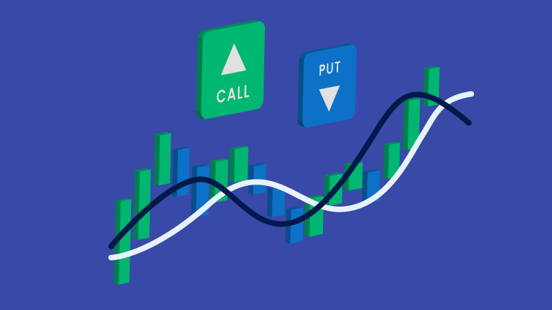 A digital screen displaying binary options trading interface, illustrating exploring binary options trading